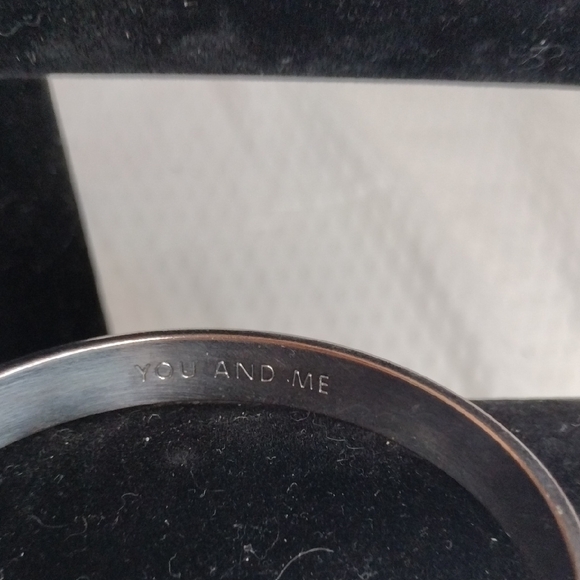 Kate Spade Silver Bangle Bracelet YOU AND ME - Picture 11 of 11